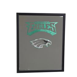 Philadelphia eagle engraved mirror