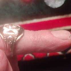 14k And Sterling Silver Ring