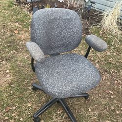 A Very Good , Strong Swivel Chair, For Home Or The Office In Need Of A Little Cleaning 