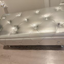 Silver studded Bench