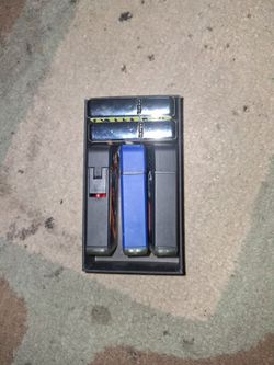 Set of 5 vintage and new zippo lighters