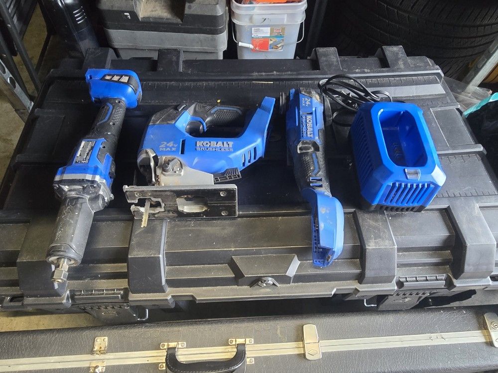 Used Kobalt Cordless Power Tools W/ Charger