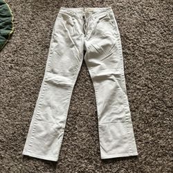 Gap White Boot Cut Pants