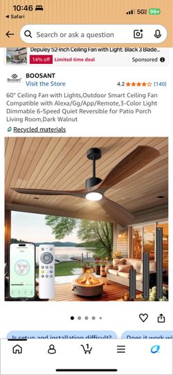 52 inch ceiling fan