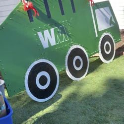 Waste Management Themed Christmas Lights