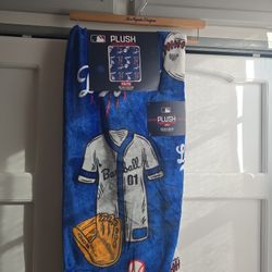 Dodger Super Soft Plush Blanket 50x60