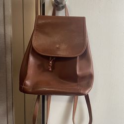 L.L. Bean Leather Backpack
