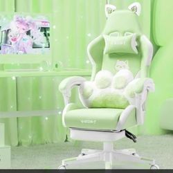 NEW Pink Cat Ear Gaming Chair – Kawaii Streamer Chair – Must See