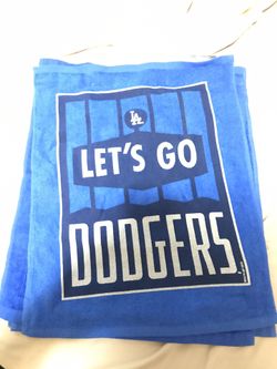 Dodger playoff towel