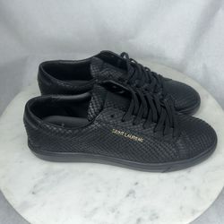 Saint Laurent Snake Skin Sneakers