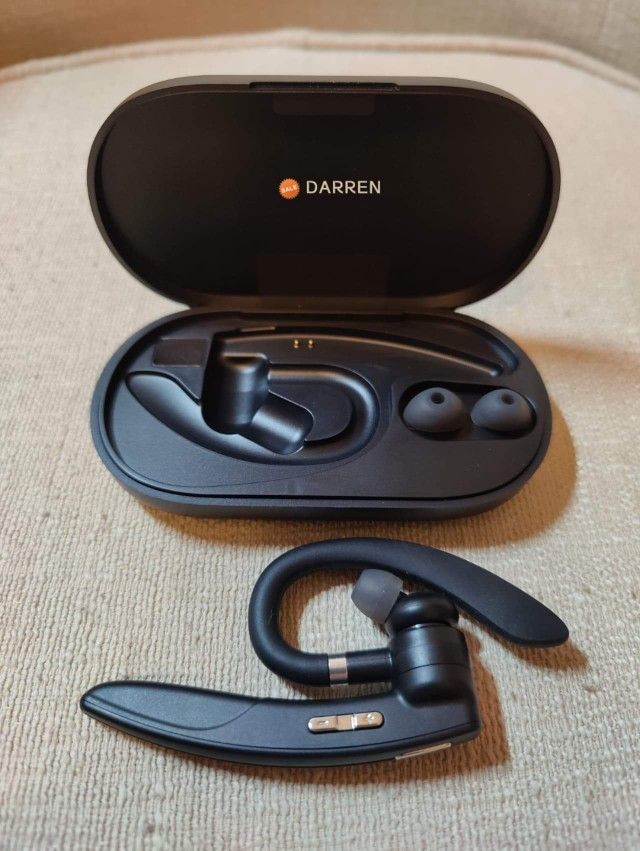 Bluetooth True Wireless Earphone 5.0 Earbuds Headset Noise Reduction