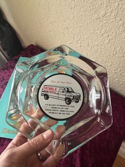 Epic VTG Vinyl Record Lovers Ashtray