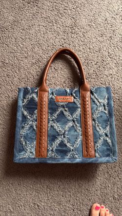 DENIM TOTE CROSSBODY