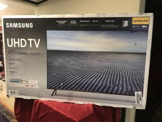Factory sealed Samsung 49" Class MU800-Series TV (UN49MU8000)