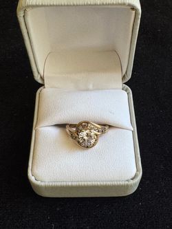 14k Yellow Gold 1.11ct Natural Diamond Ring