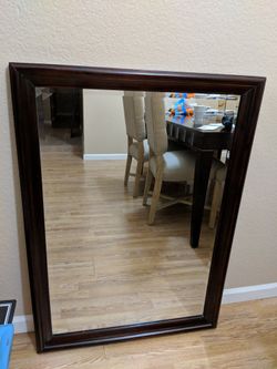 New Cherry Wood Mirror