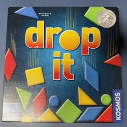 The Kosmos Drop It board game is a strategy game that is perfect for parents and families. With a Parents' Choice Silver Award, this complete game is 