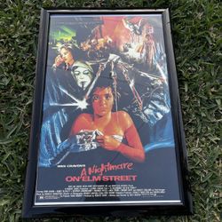 Nightmare on Elm Street Framed print