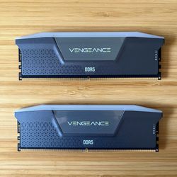 Corsair Vengeance RGB 32GB DDR5 RAM, 2x16GB