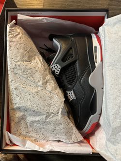 Jordan 4 Bred Reimagined Size 8M Brand New