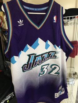 Throwback Karl Malone Utah Jazz Jersey