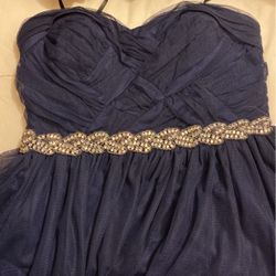Dark Blue Dress 