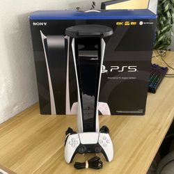 Ps5 Digital 1TB with Box Controller & Cables