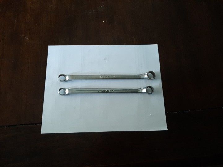 Snap On Box Wrenches 12 AND 14MM AND 13 AND 15 MM