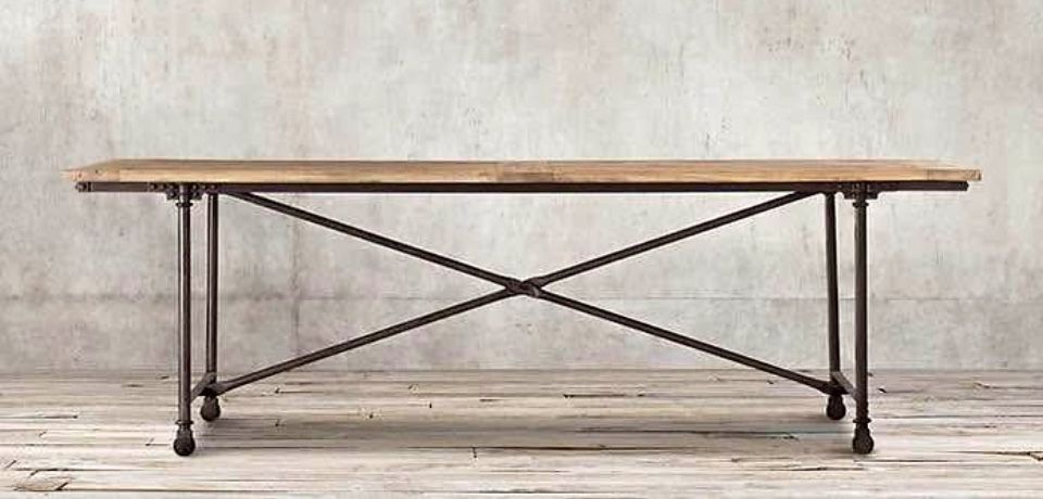 Restoration Hardware Reclaimed Wood Dining Table