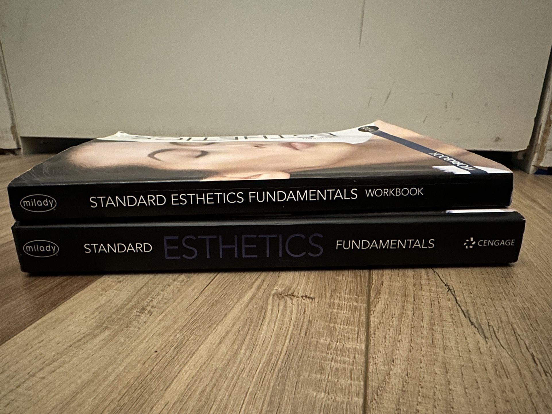 Milady Esthetics Work Book+ Text Book Books