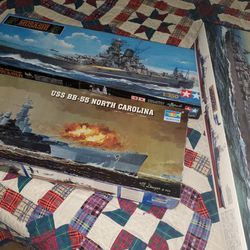 Models Set Of Three Battleships