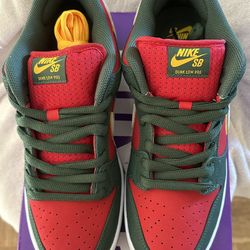 Nike SB Dunk Low Pro PRM Seattle Supersonics New SZ 10