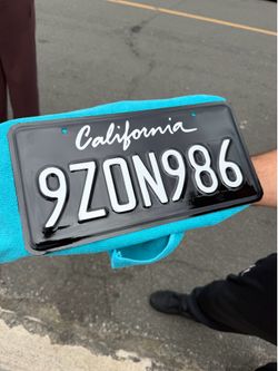 License plate wrap