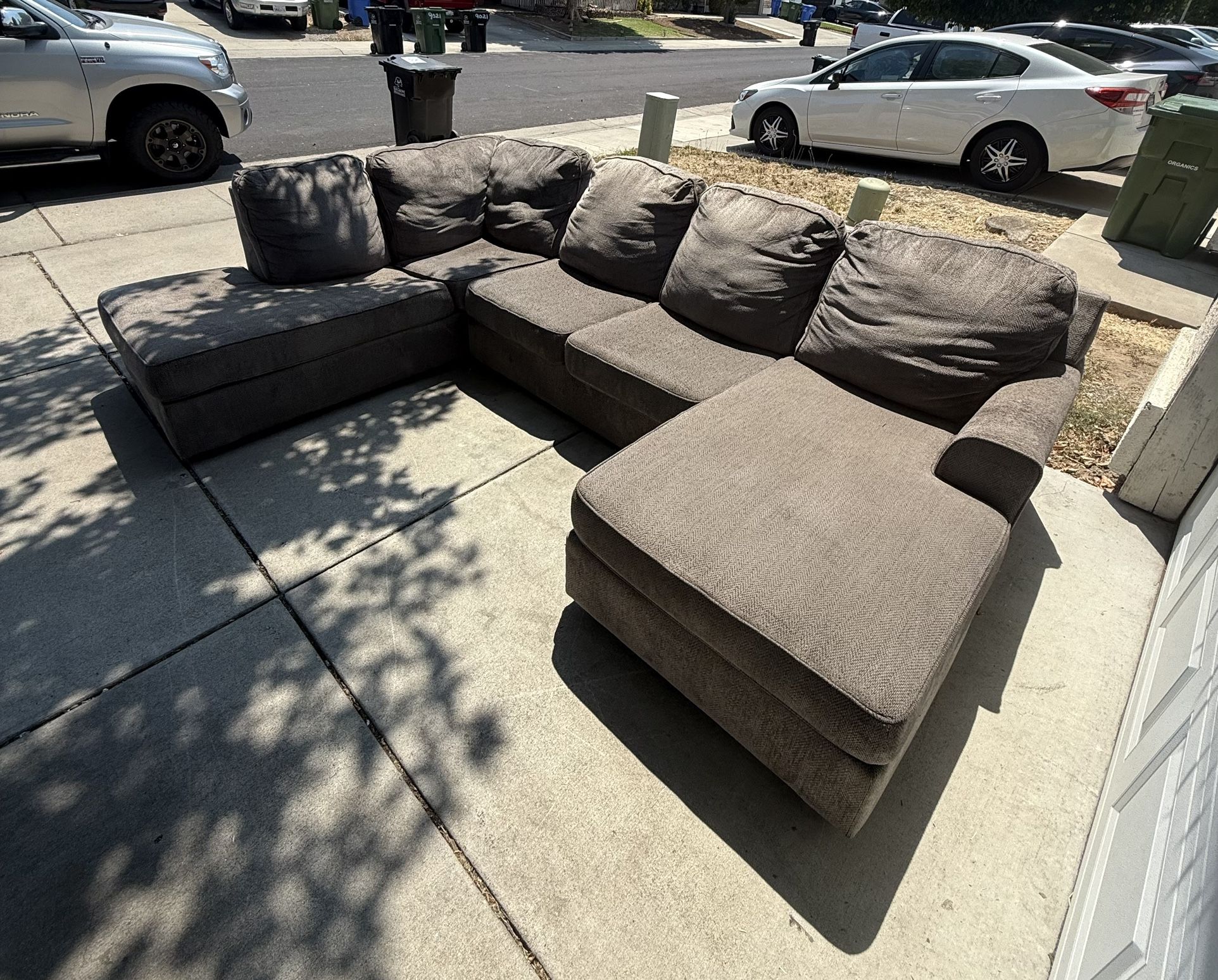 Gray Sectional Couch - Ashley’s