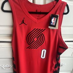 Damian Lillard Nike Portland Trail Blazers Authentic Statement Jersey size 48/L