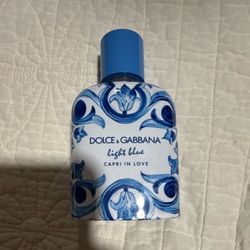Dolce&Gabbana Light Blue Capri In Love Eau De Parfum Pour Homme 3.3 oz 100 ml