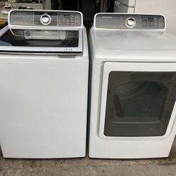 Samsung Washer And Dryer Machine Everything Works Good 1 Month Warranty delivery Available 