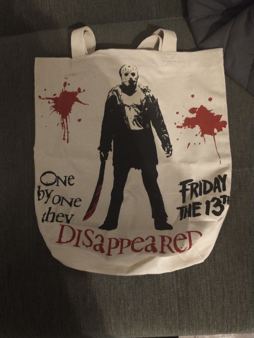 Friday The 13th Book Bag