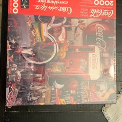 Vintage Collectors Coca Cola Puzzle New In Seal 