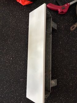 Industrial Farmhouse Wall Mounted Crown Molding Display Shelf