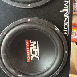 two 12s with amp MTX