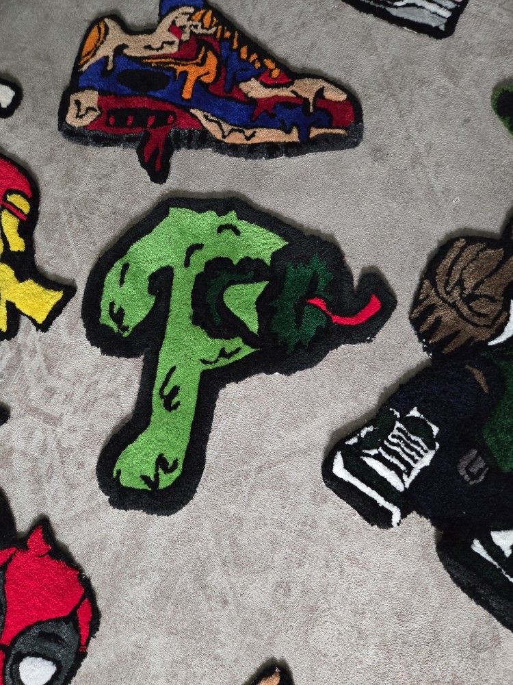 Philly Phanatic P (Custom Rug)