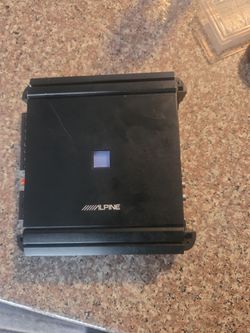 ALPINE MRV-F300 4 channel AMP