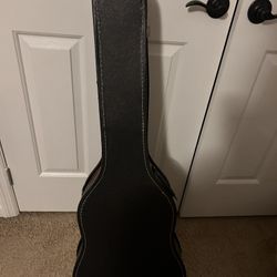Vintage Black Guitar Case