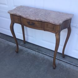 Antique Marble Top Table