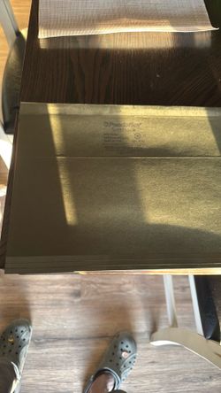 Filing cabinet folders