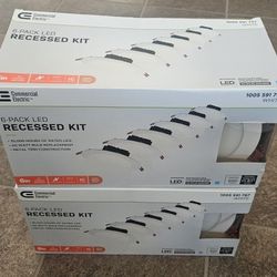 LED 6 in
Round Canless Recessed Light
for Kitchen Bathroom
Livingroom, White Soft White 6-
Pack