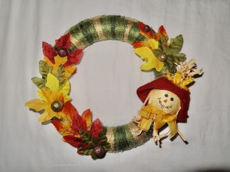 Fall crochet decoration