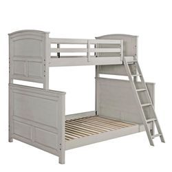 Wingate Twin over full wooden bunkbed