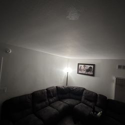 Inclined sofas with power cords